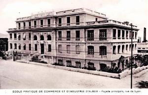 Alger - Rue de Lyon - Ecole de Commerce et Industrie - Facade principale